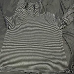 Grey and Black Turtle neck